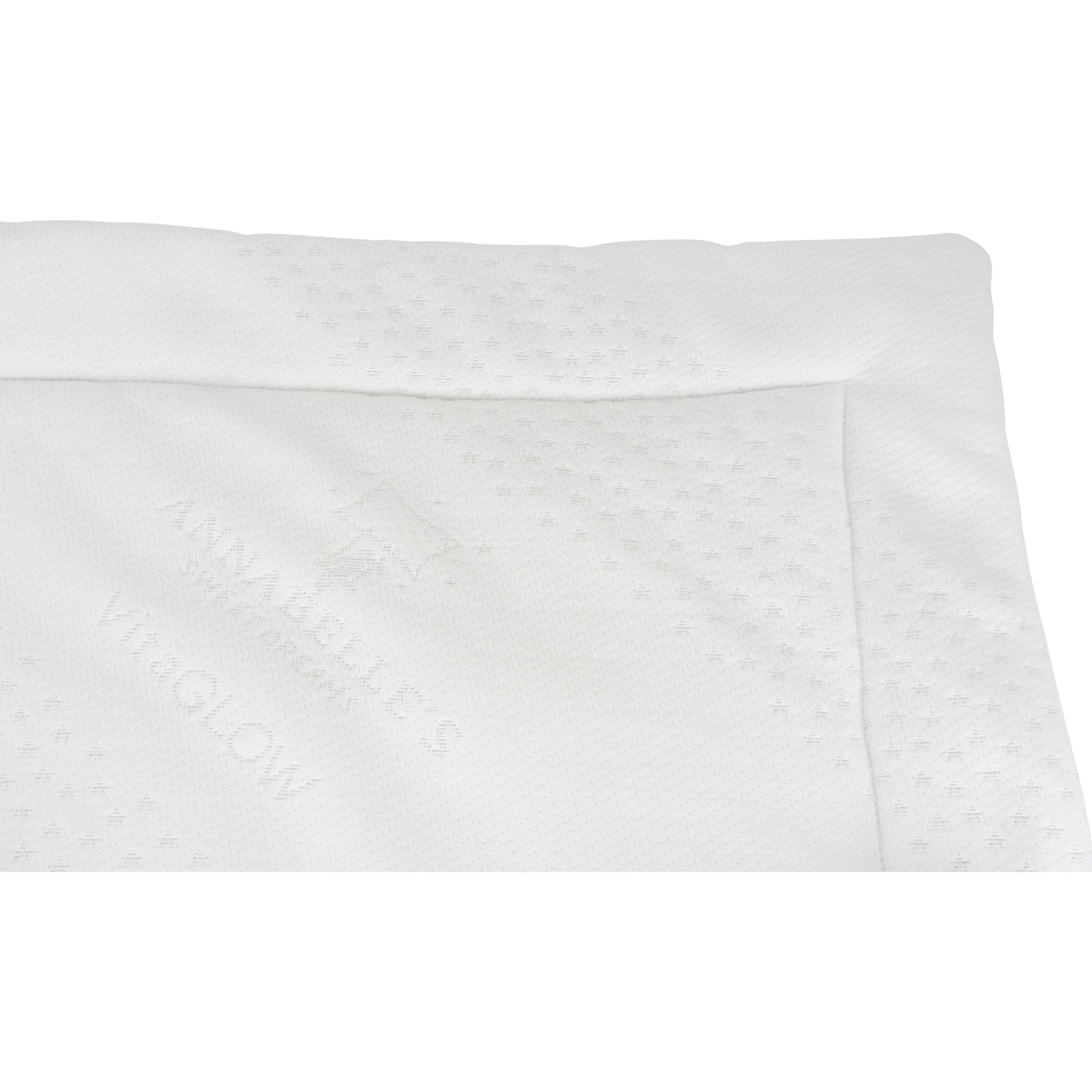 Eckansicht des Annabelle’s Glow Cover – fein verarbeitete Kante mit VitaGlow-Bezug und dezentem Rainbow-Effekt im Detail