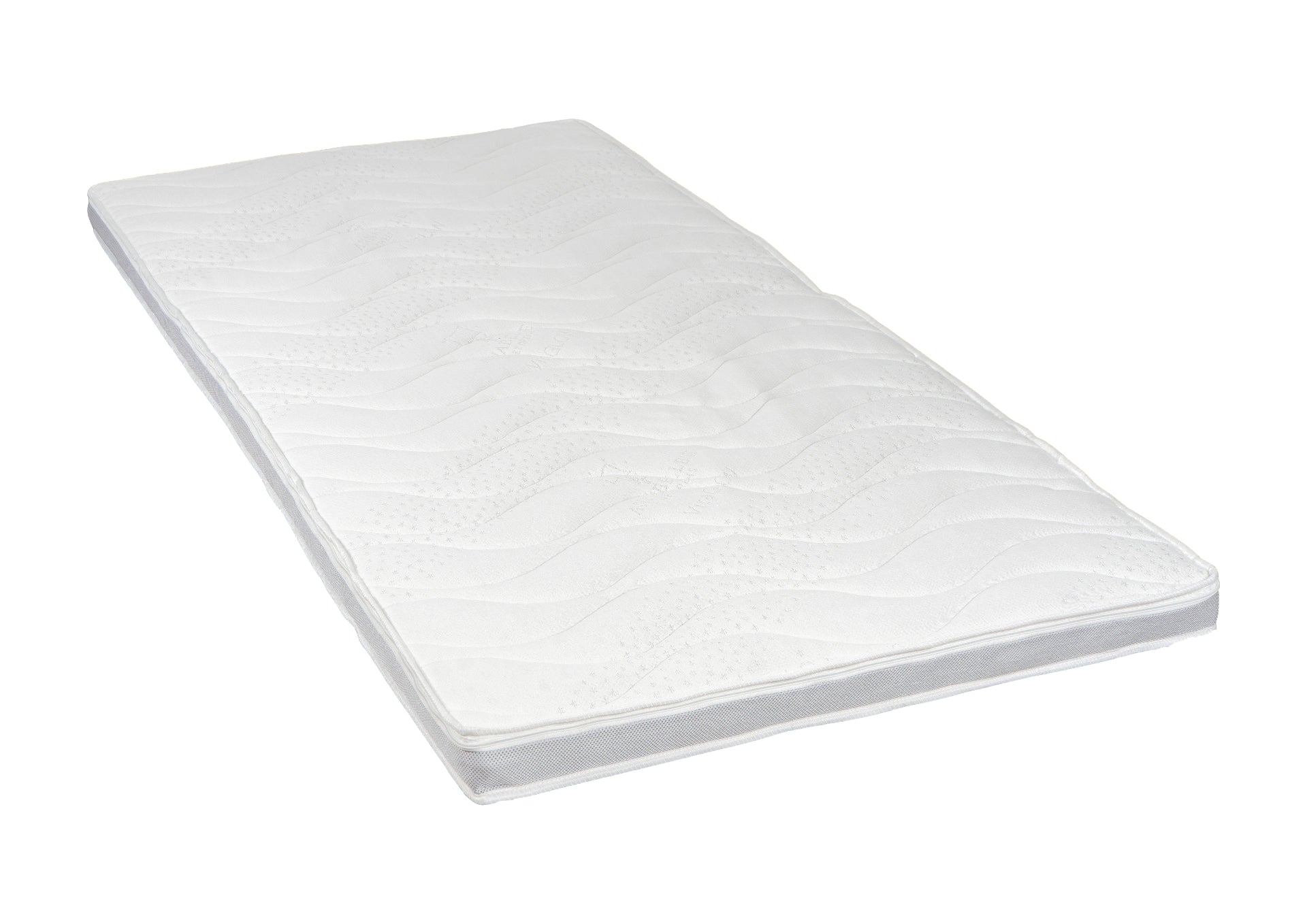 Vorderansicht des Annabelle’s Basic Toppers 7 cm – mit atmungsaktivem 3D-Mesh-Gewebe und VitaGlow-Bezug für optimalen Komfort