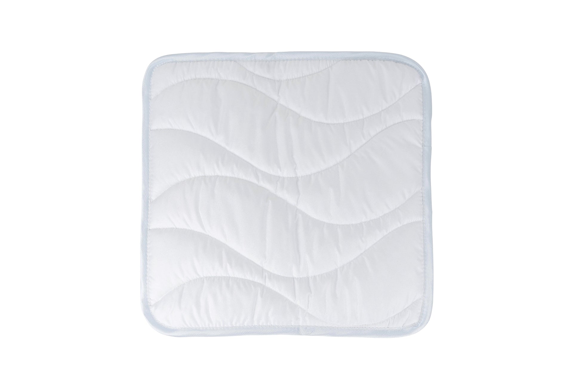 Unterseite des Annabelle’s CozyPad – stilvolle und hochwertig verarbeitete Sitzauflage mit feinen Nähten und edlem Finish