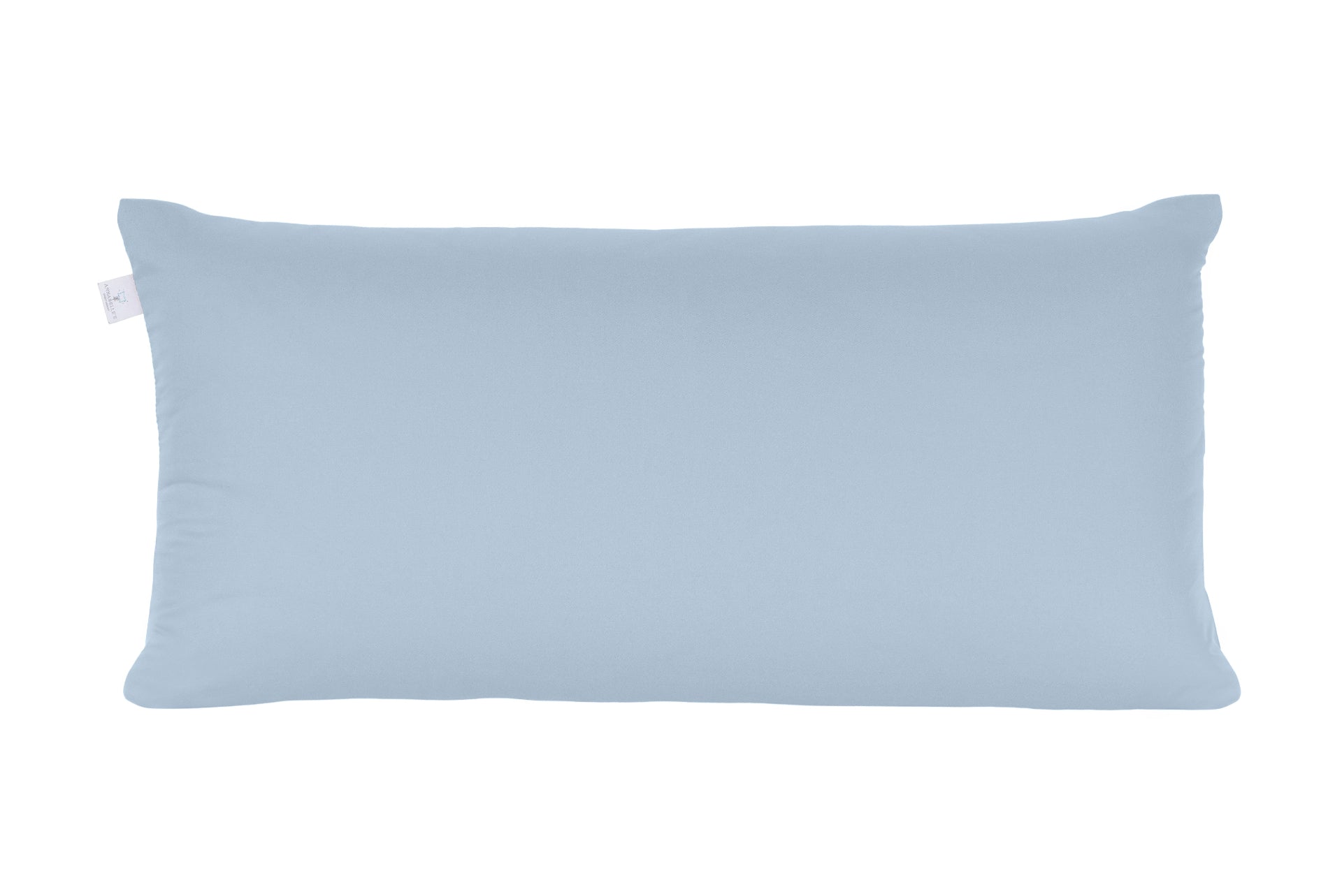 Annabelle’s Basic Pillow 80×40 cm – individuell befüllbares Kopfkissen für anpassbaren Schlafkomfort nach persönlichen Vorlieben - Blau