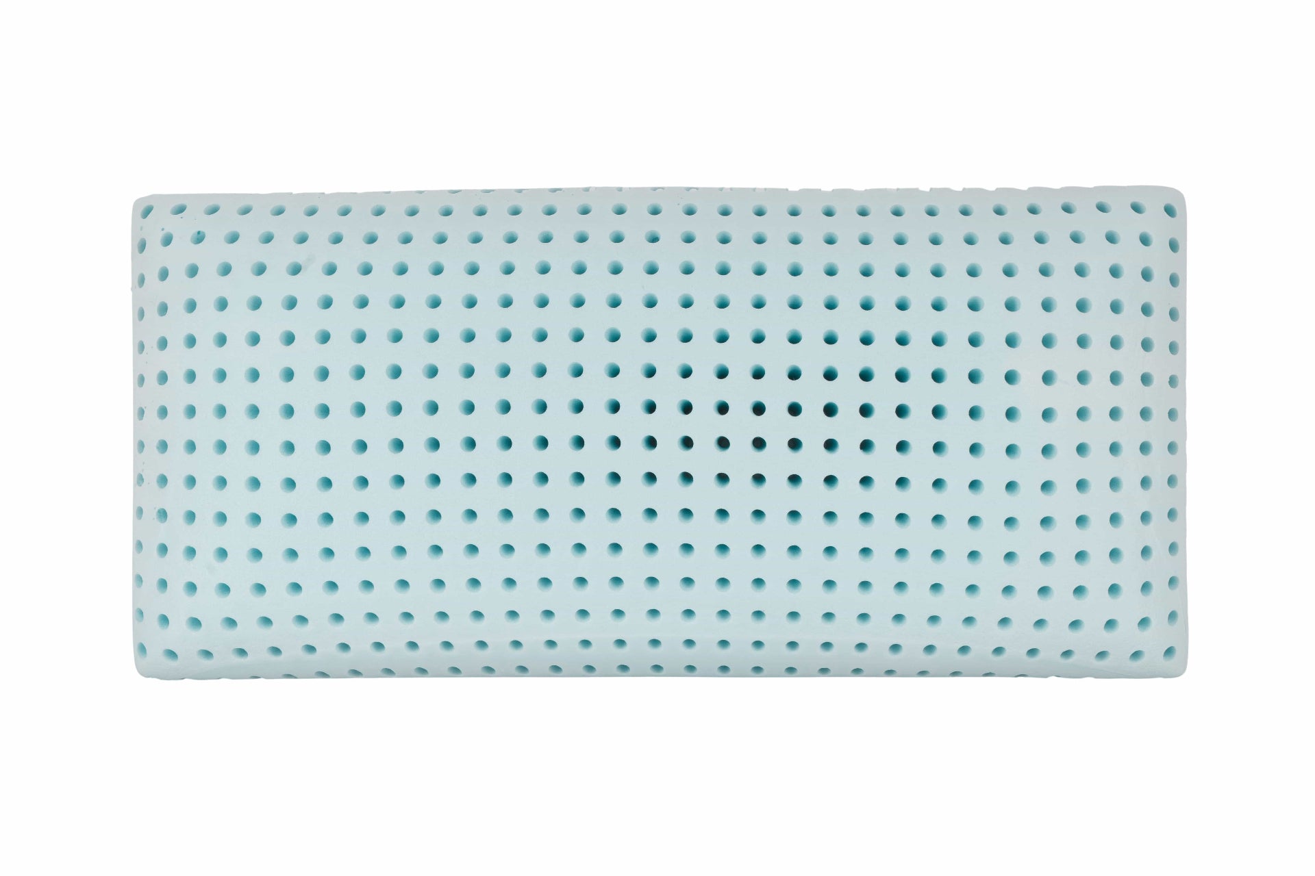 Blauer Premium-Memory-Schaumkern – formstabiler, ergonomischer Komfortkern für druckentlastendes Schlafgefühl im Deluxe Pillow