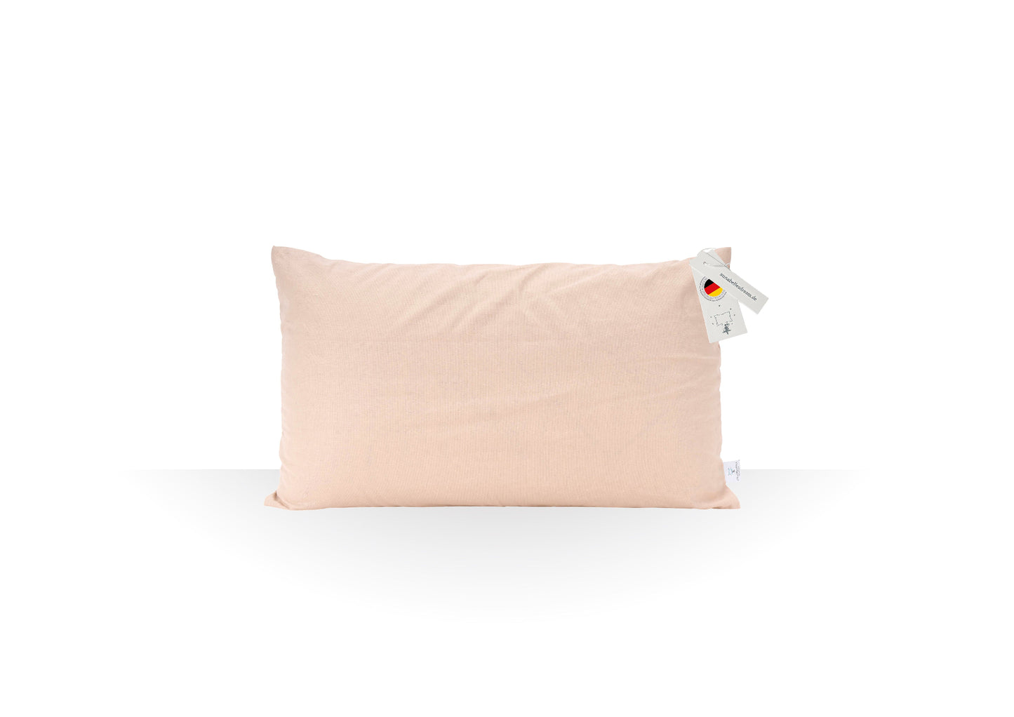 Annabelle’s Beauty / Travel Pillow 44×24×11 cm – Kompaktes Memory Foam-Kissen für unterwegs und zu Hause beige
