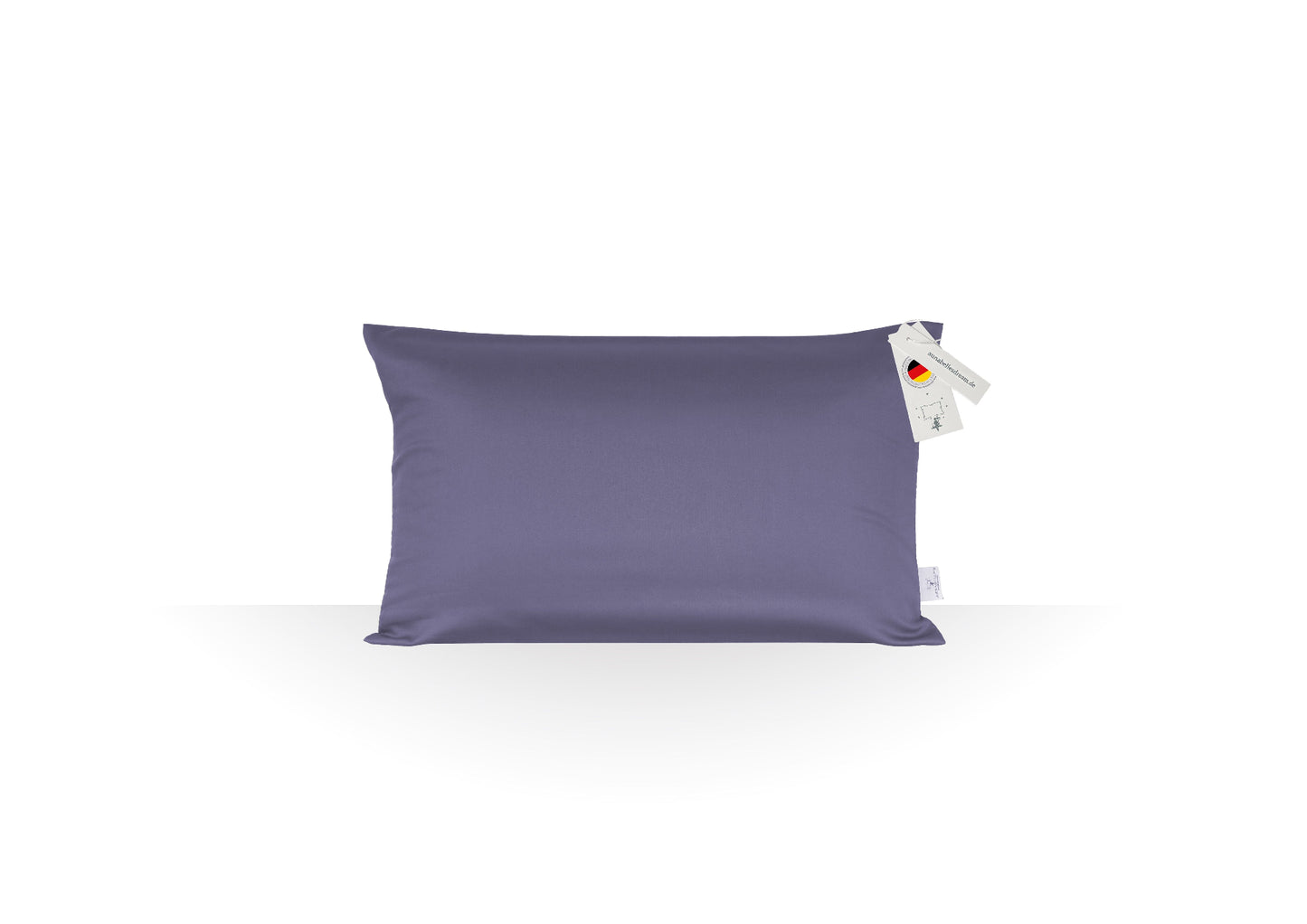 Annabelle’s Beauty / Travel Pillow 44×24×11 cm – Kompaktes Memory Foam-Kissen für unterwegs und zu Hause dunkelblau