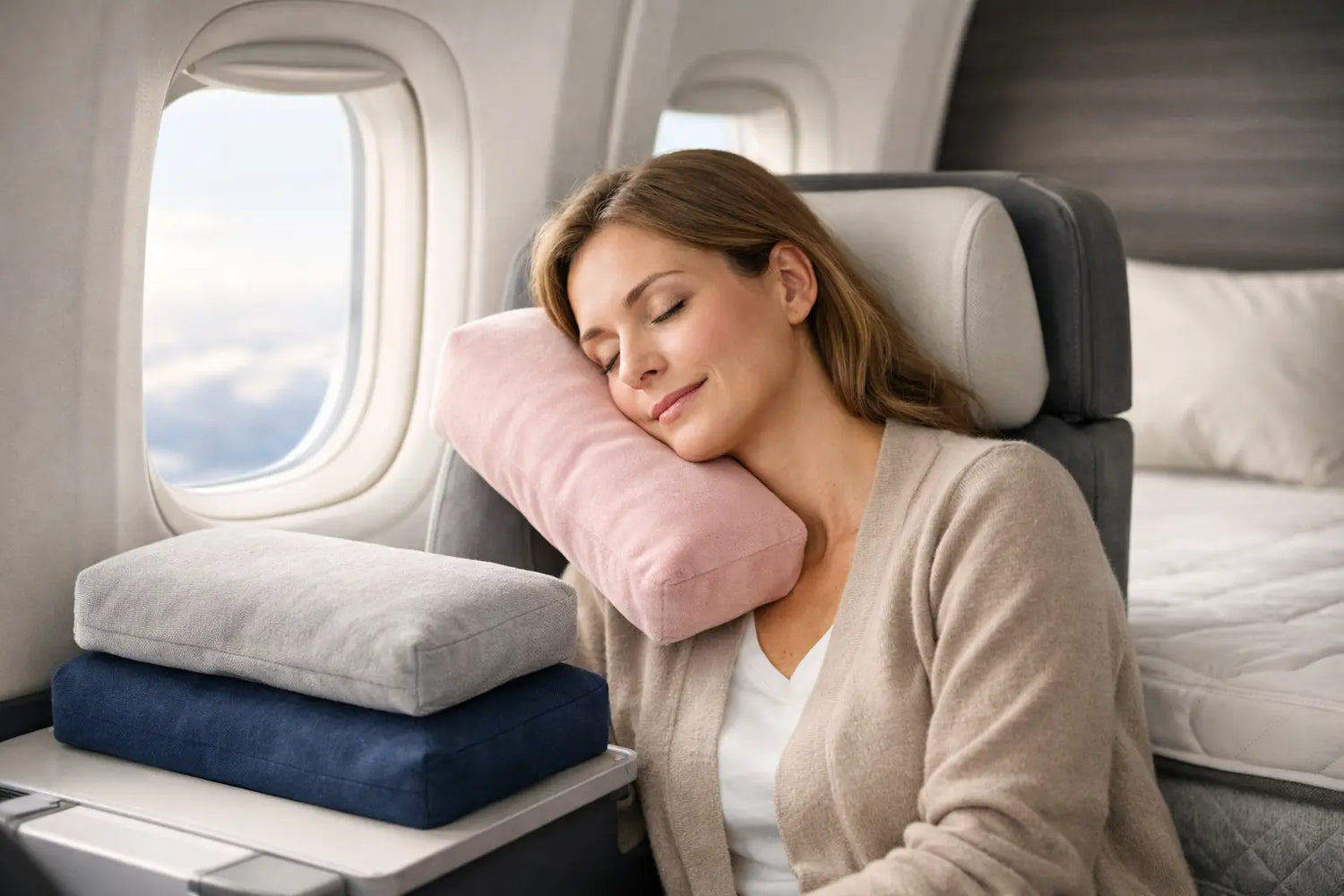 Reisekissen im Flugzeug richtig wählen