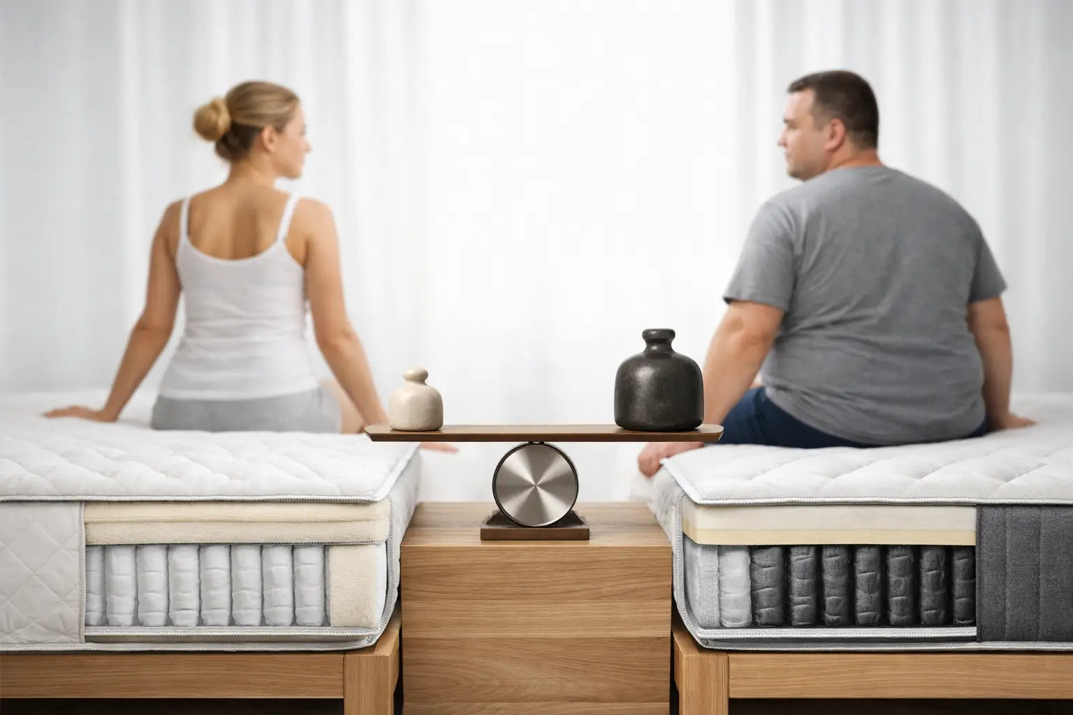 Matratze nach Körpergewicht wählen