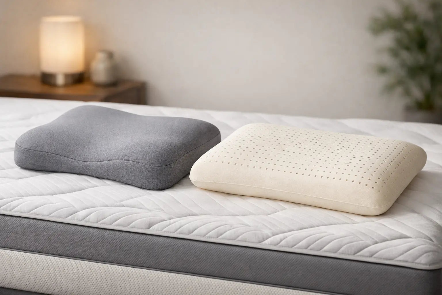 Memory Foam oder Latexkissen - was passt?