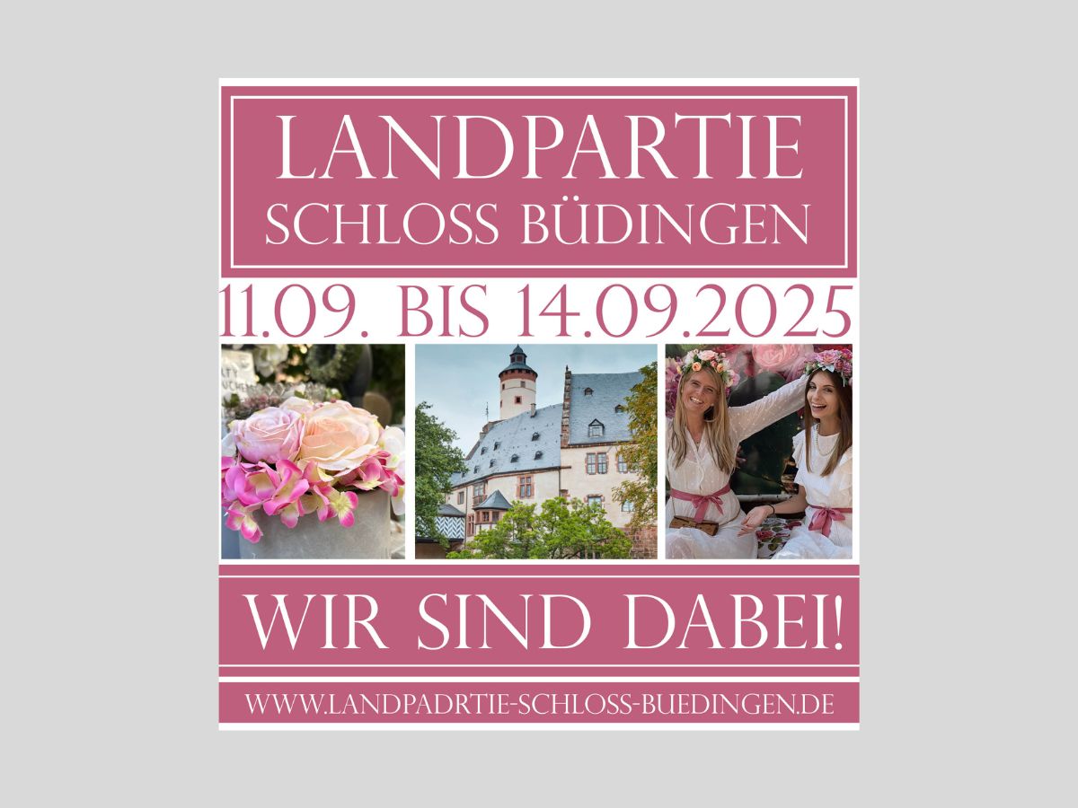 Wir auf der Landpartie in Büdingen im September 2025