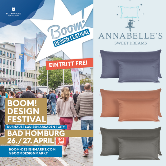 🛍️ Annabelle’s Sweet Dreams und BellaSleep zum 2. Mal auf dem Boom Design Festival 2025