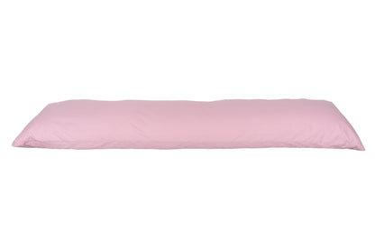 Annabelle’s DreamHug Seitenschläferkissen 140x40 cm in Rosa – Seitenansicht des Schwangerschafts-, Still- und Lagerungskissens