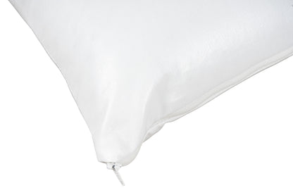 Eckansicht des Annabelle’s Care Pillow mit Reißverschluss – abnehmbarer, abwaschbarer Bezug für hygienische Anwendungen in Kosmetik &amp; Spa