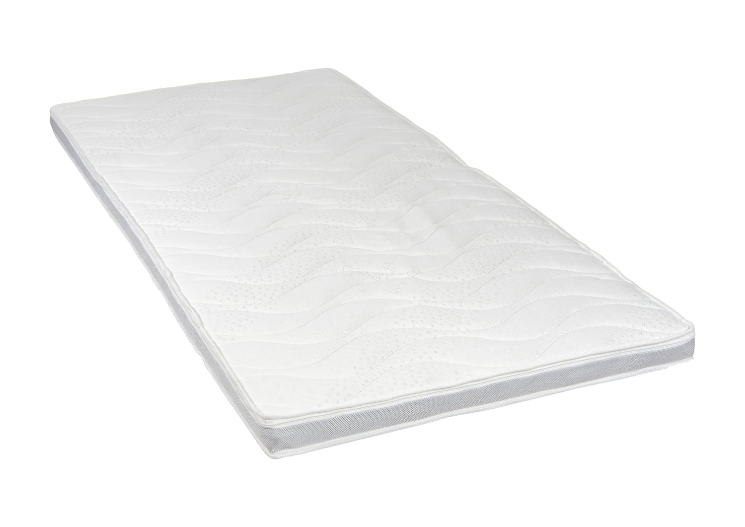 Vorderansicht des Annabelle’s Basic Toppers 7 cm – mit atmungsaktivem 3D-Mesh-Gewebe und VitaGlow-Bezug für optimalen Komfort