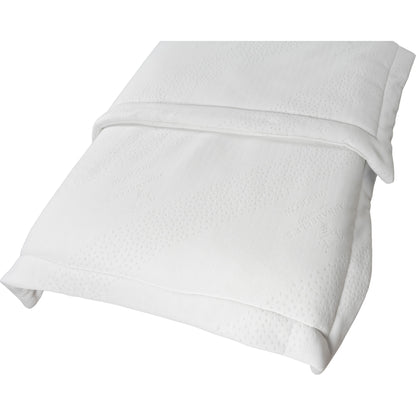 Annabelle’s Glow Cover über Matratze gespannt – sichtbare Details wie feine Struktur, hochwertige Verarbeitung und stilvolles Design