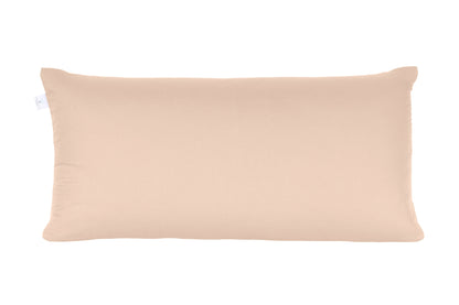 Annabelle’s Basic Pillow 80×40 cm – individuell befüllbares Kopfkissen für anpassbaren Schlafkomfort nach persönlichen Vorlieben -Beige