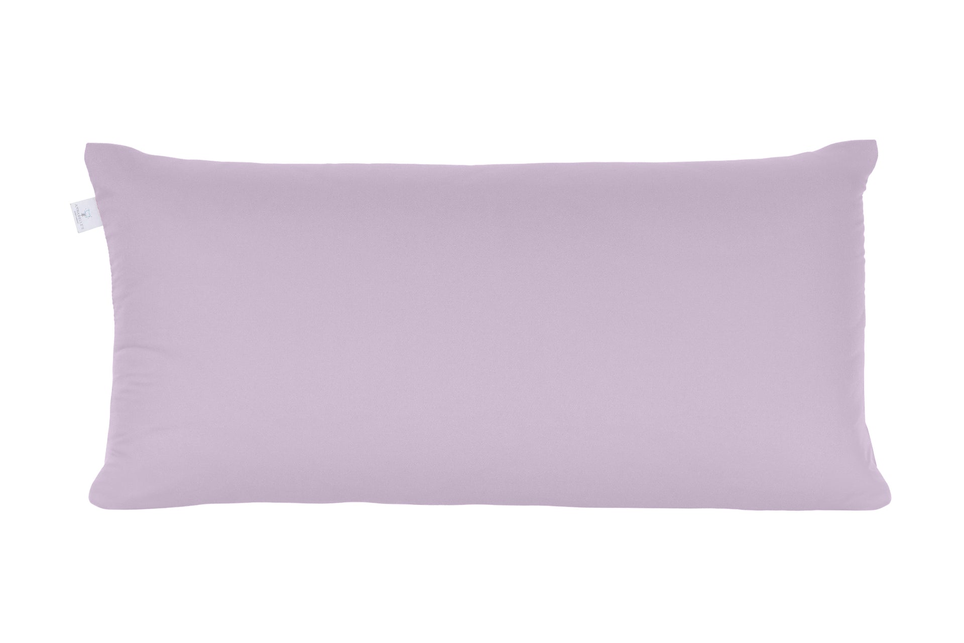 Annabelle’s Basic Pillow 80×40 cm – individuell befüllbares Kopfkissen mit veganer Daune und regenerierendem VitaGlow-Bezug - Flieder
