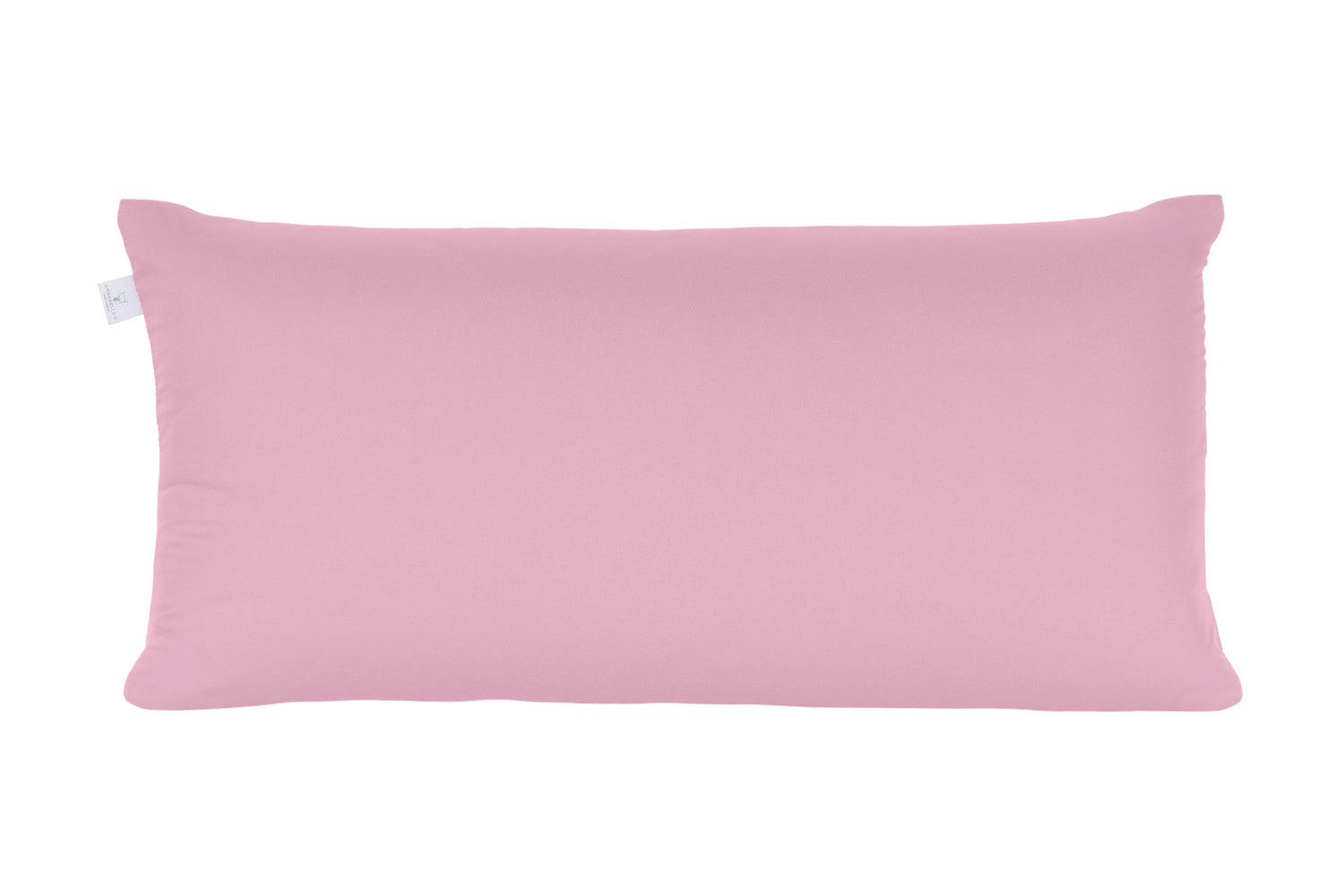 Annabelle’s Basic Pillow 80×40 cm – individuell befüllbares Kopfkissen mit veganer Daune und regenerierendem VitaGlow-Bezug - Rosa