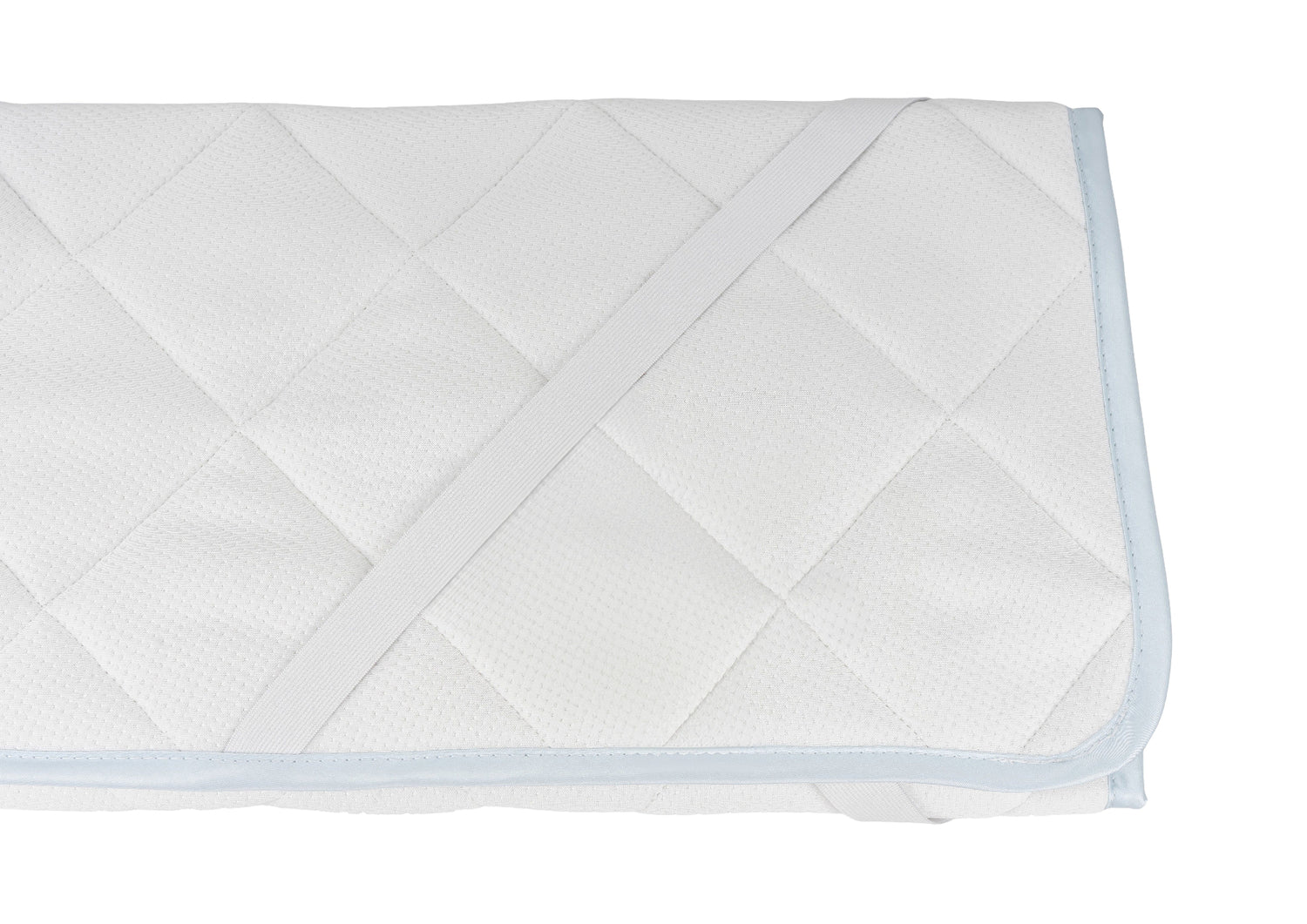 Detailansicht der Annabelle’s SleepGuard Baby Auflage – weiche Oberfläche, feine Verarbeitung und hautfreundliches Material im Fokus