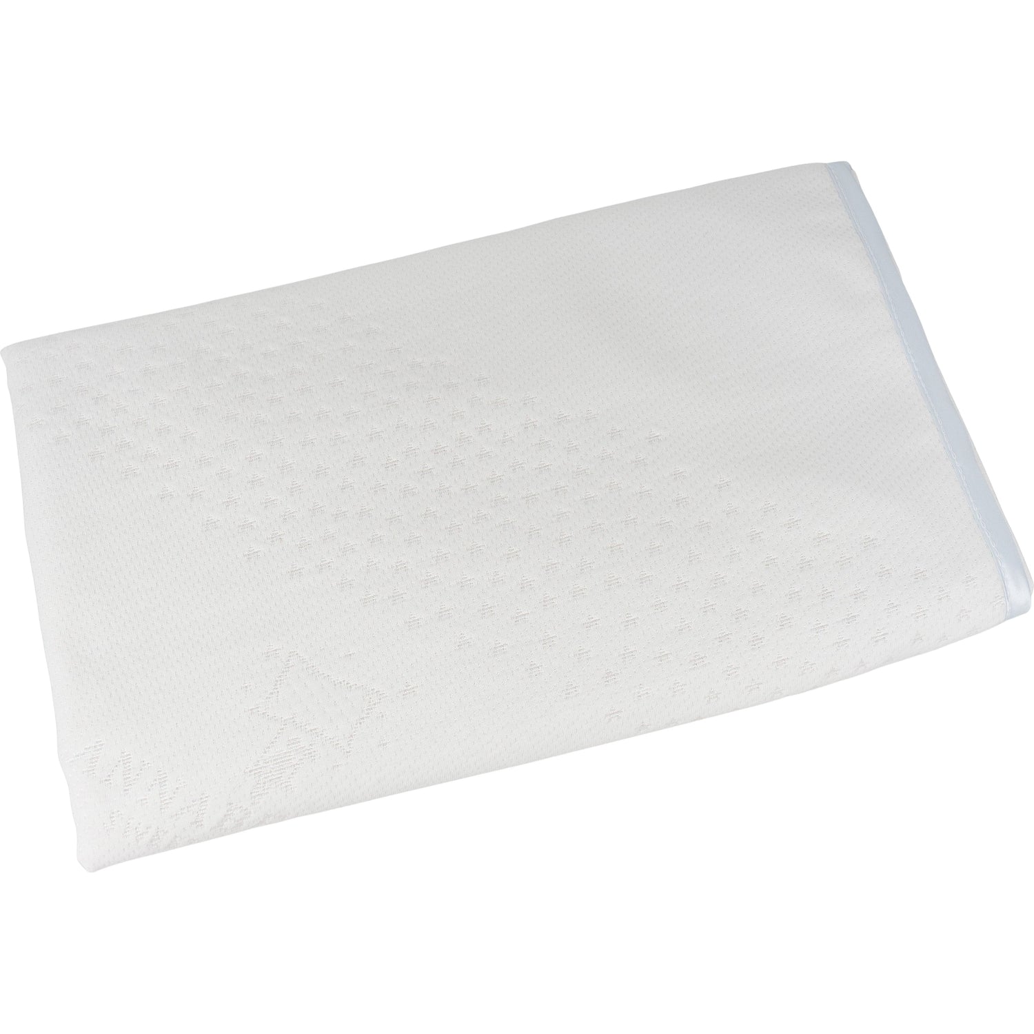 Zusammengefaltete Annabelle’s SleepGuard Kids Auflage – kompakt, pflegeleicht und ideal für unterwegs oder als Wechselauflage