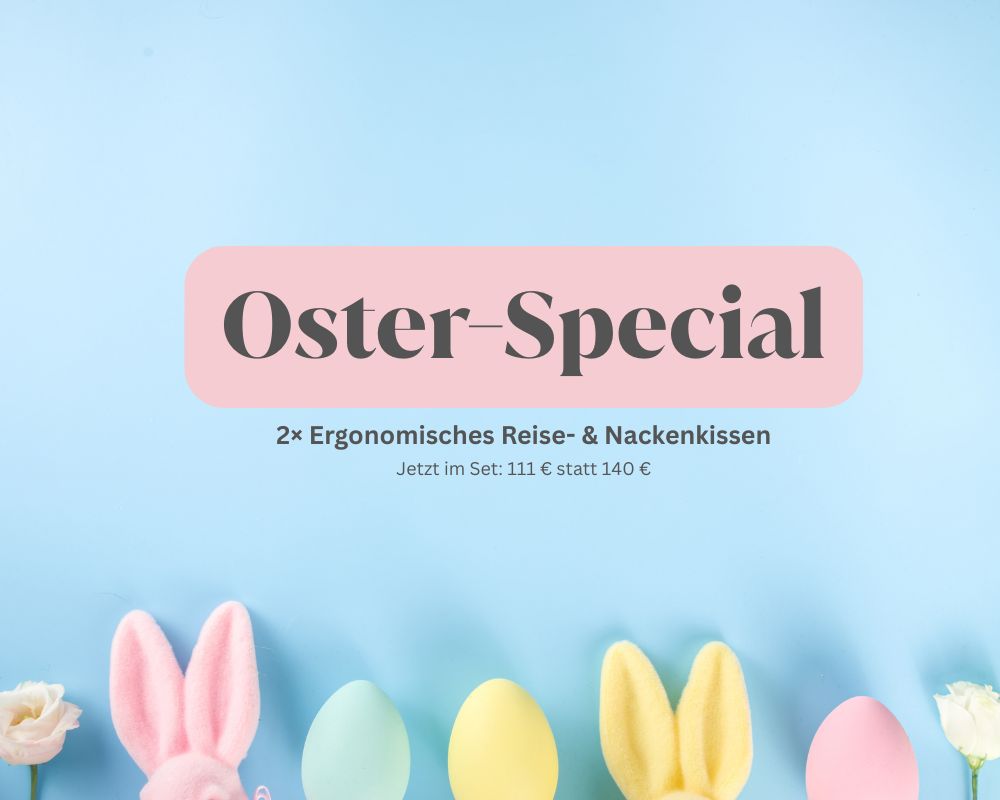BellaSleep Oster-Angebot Doppelpack Reisekissen