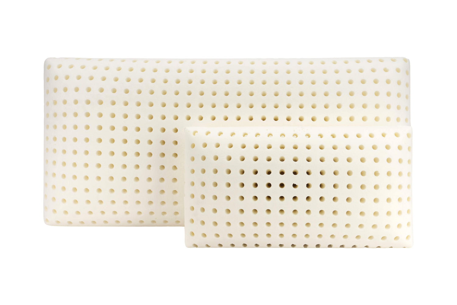 Einzelansicht des weißen Memory Foam-Kerns für Annabelle’s Kinderkissen – in 44×24 cm und 80×40 cm für ergonomischen Schlafkomfort