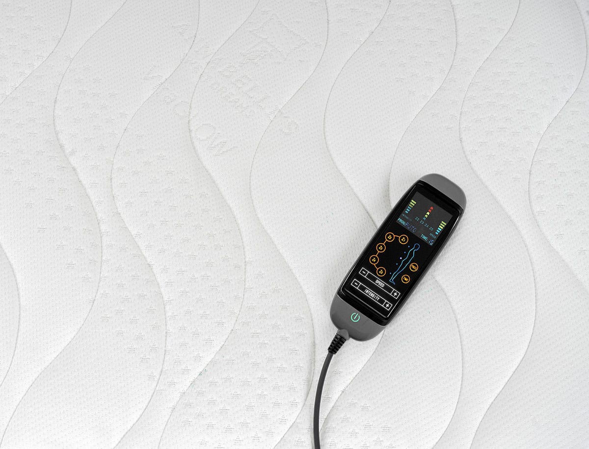 BellaSleep Deluxe 25 cm – Premium-Matratze mit VitaGlow & 5-Zonen-Oszillationsmassage, handgefertigt in Bayern