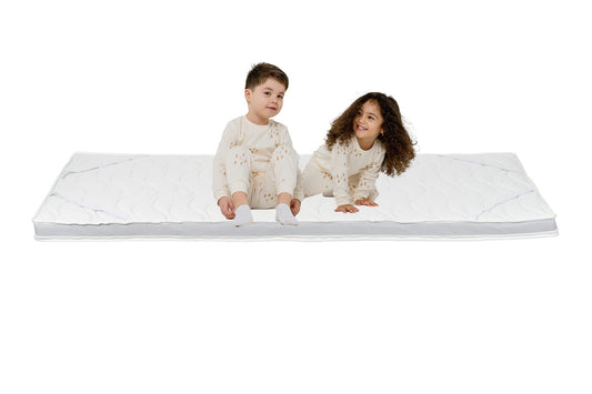 BellaSleep Topper Kids 7 cm – ergonomische Komfortauflage für erholsamen Kinderschlaf, hochwertig, wendbar und gefertigt in Bayern