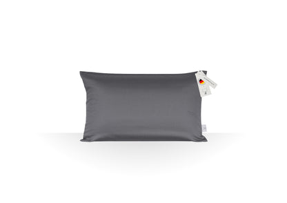 BellaSleep Beauty / Travel Pillow 44×24×11 cm – Kompaktes Memory Foam-Kissen für unterwegs und zu Hause - Anthrazit