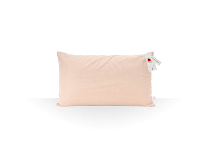 BellaSleep Beauty / Travel Pillow 44×24×11 cm – Kompaktes Memory Foam-Kissen für unterwegs und zu Hause beige